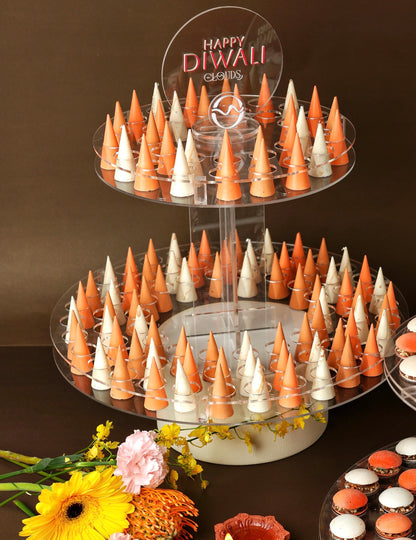 Diwali Cone Tray