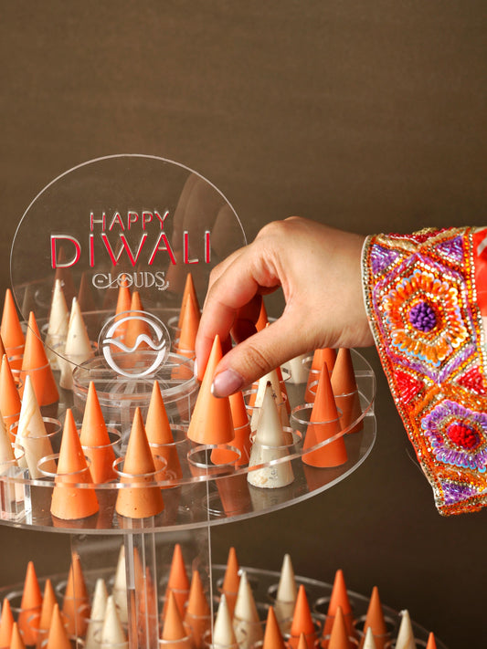 Diwali Cone Tray